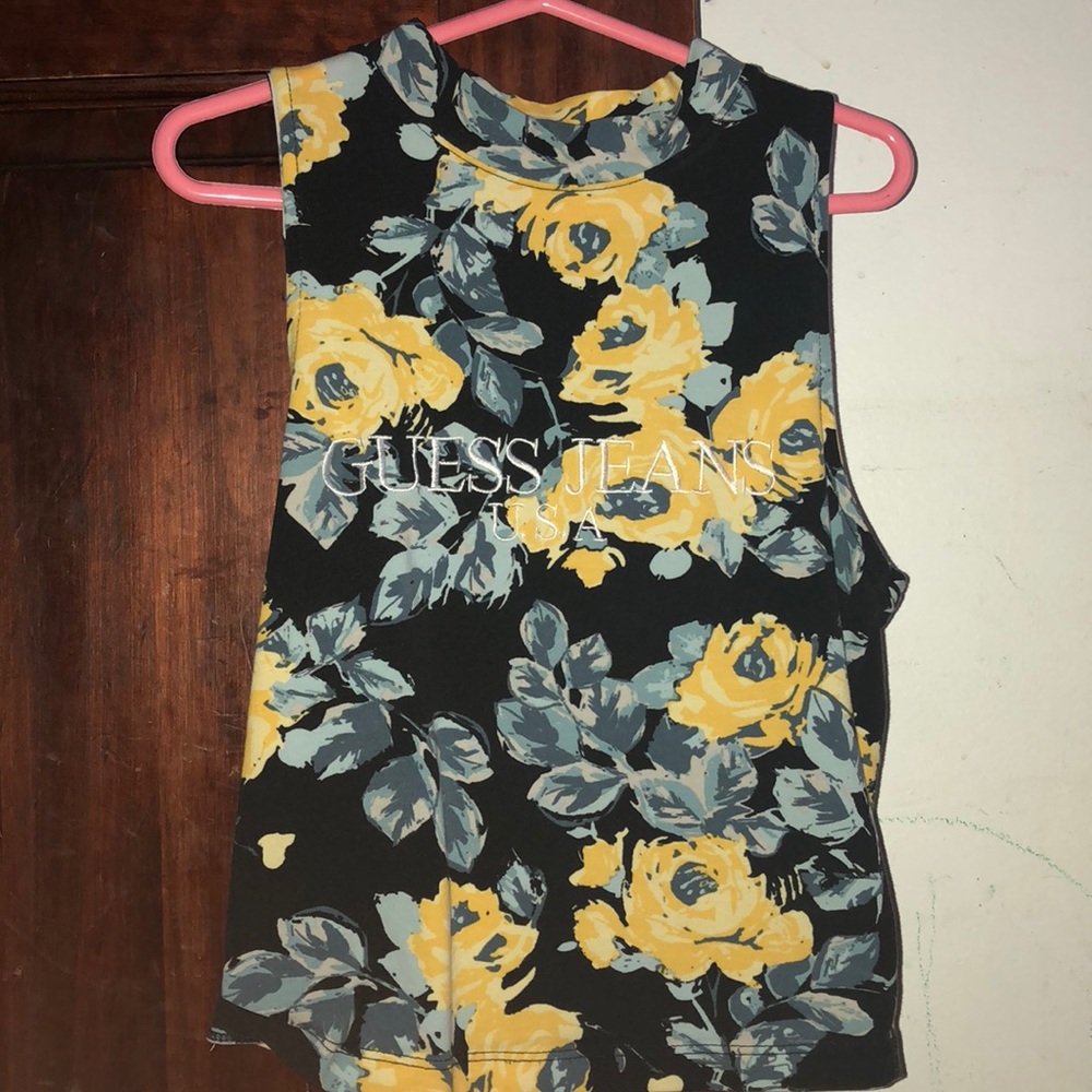 A guess crop top